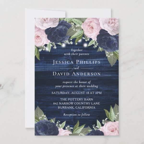 Rustic Invitations - Personalized Rustic Invitations