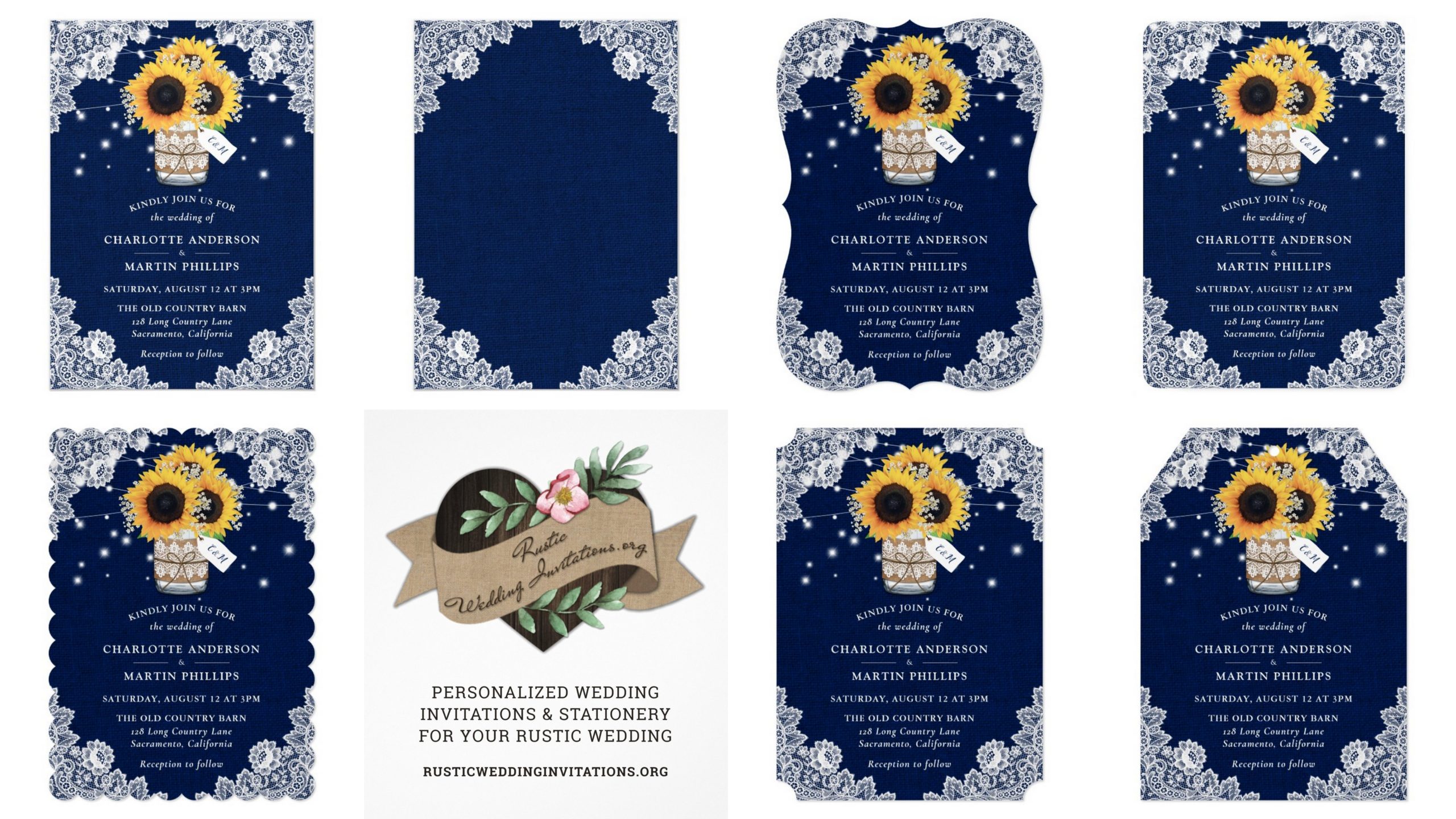 Personalized Wedding Invitations and Stationery