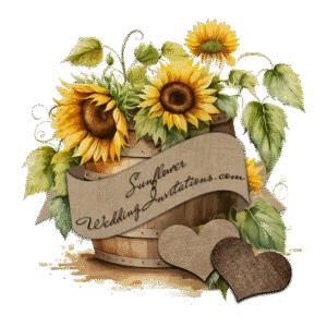 Sunflower Wedding Invitations.com Logo